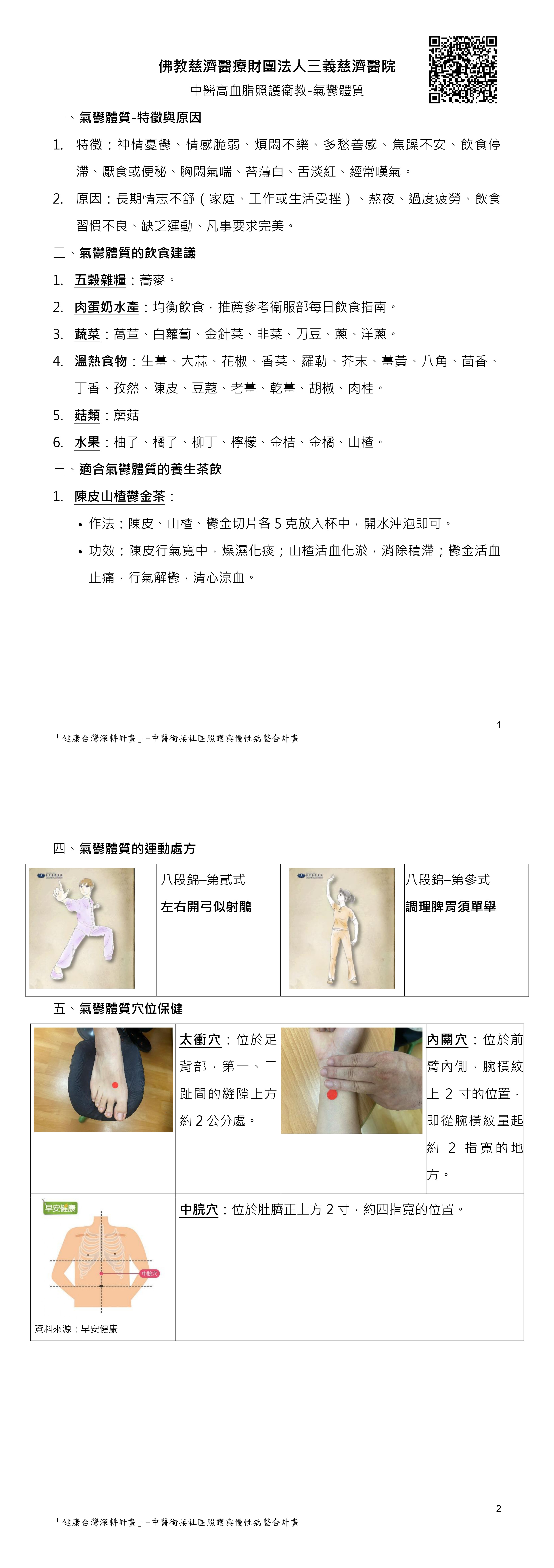 高血脂中醫衛教＿7氣鬱體質